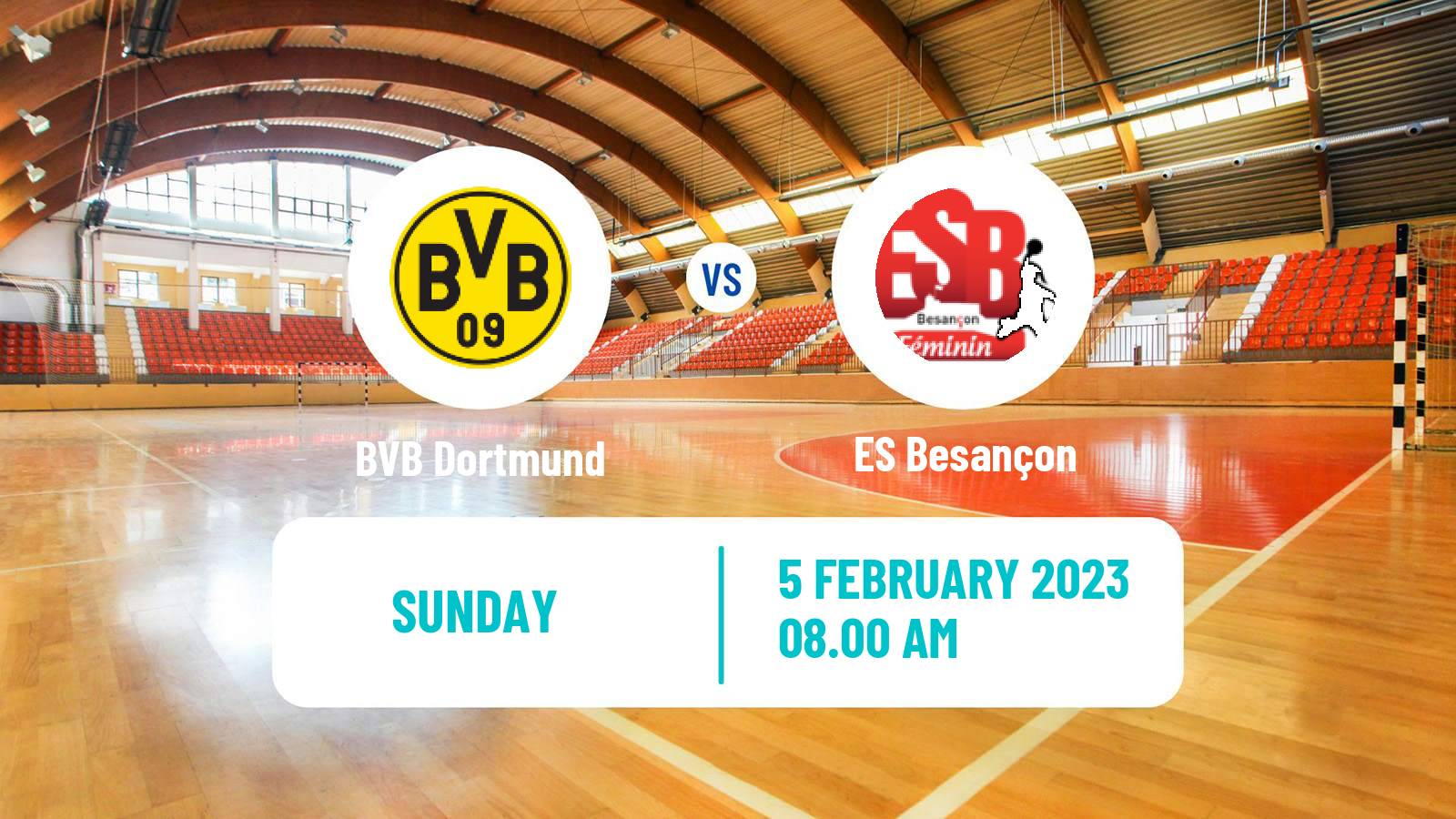 Handball EHF European League Women BVB Dortmund - Besançon