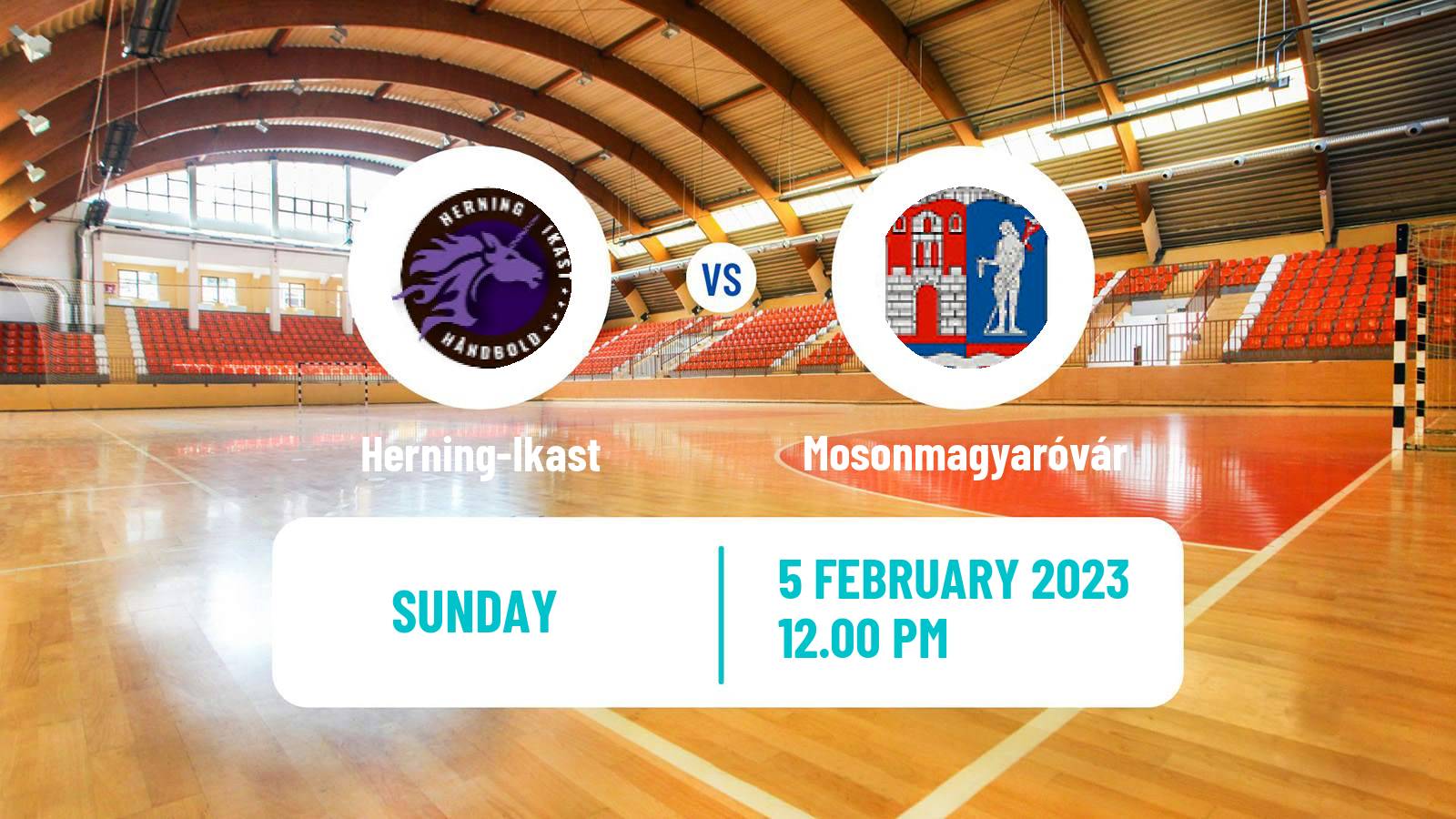 Handball EHF European League Women Herning-Ikast - Mosonmagyaróvár