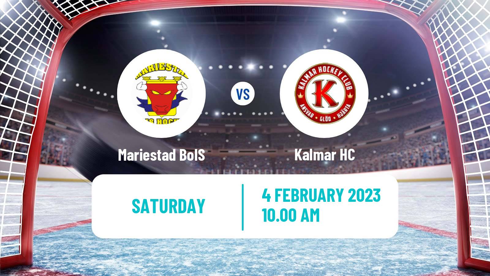 Hockey Swedish Hockey AllEttan Södra Mariestad BoIS - Kalmar