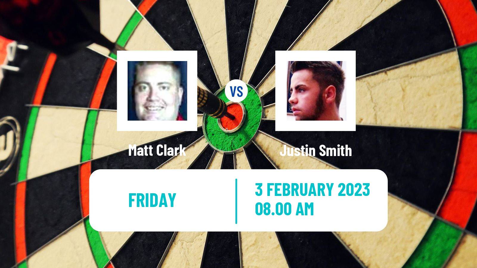 Darts Darts Matt Clark - Justin Smith