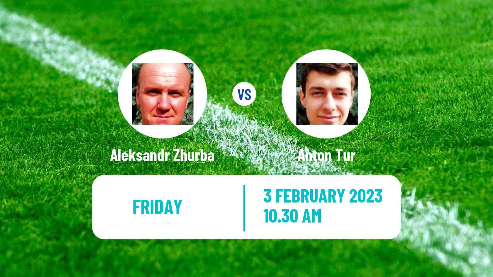 Table tennis Table Tennis Aleksandr Zhurba - Anton Tur