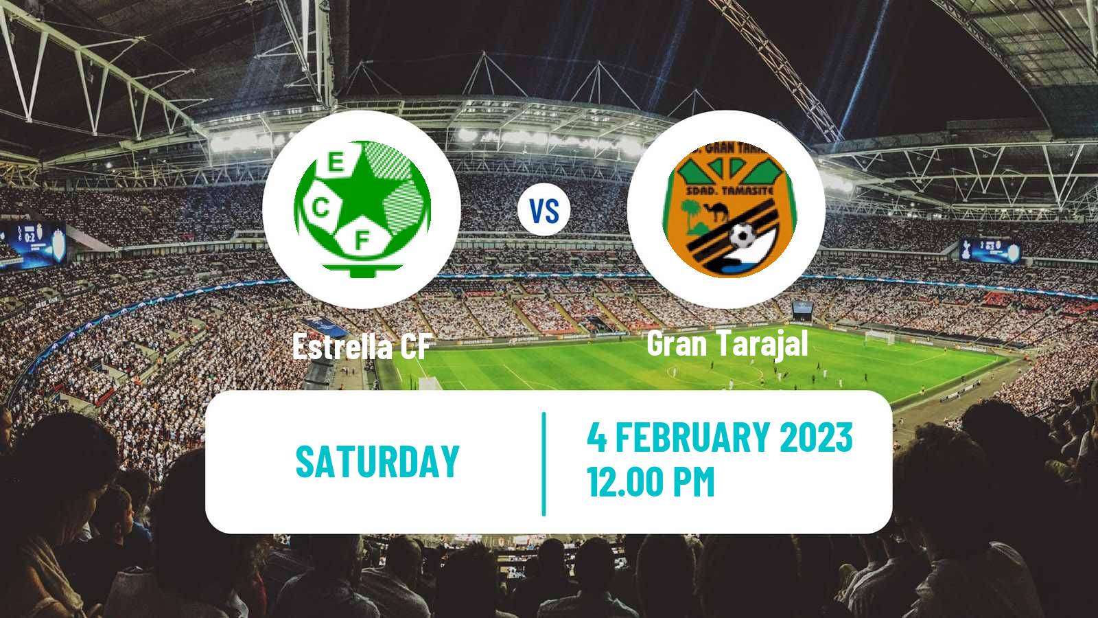 Soccer Spanish Tercera RFEF - Group 12 Estrella - Gran Tarajal