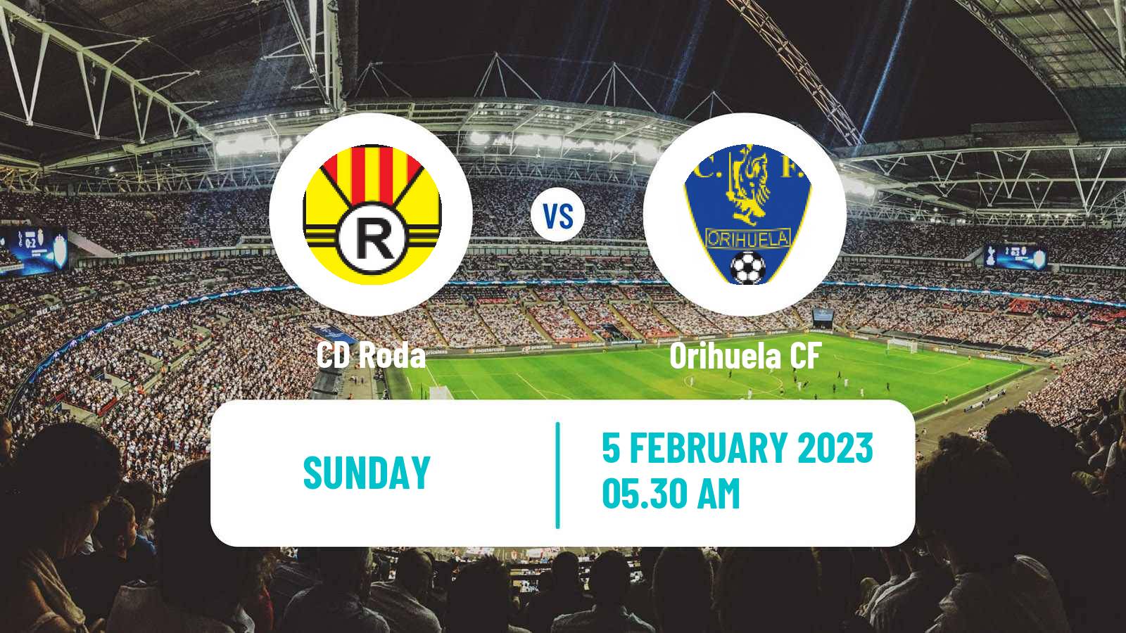 Soccer Spanish Tercera RFEF - Group 6 Roda - Orihuela
