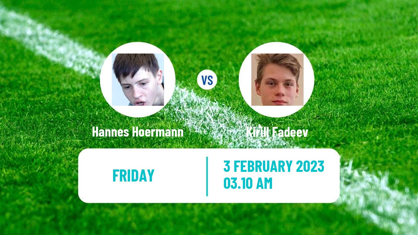 Table tennis Table Tennis Hannes Hoermann - Kirill Fadeev