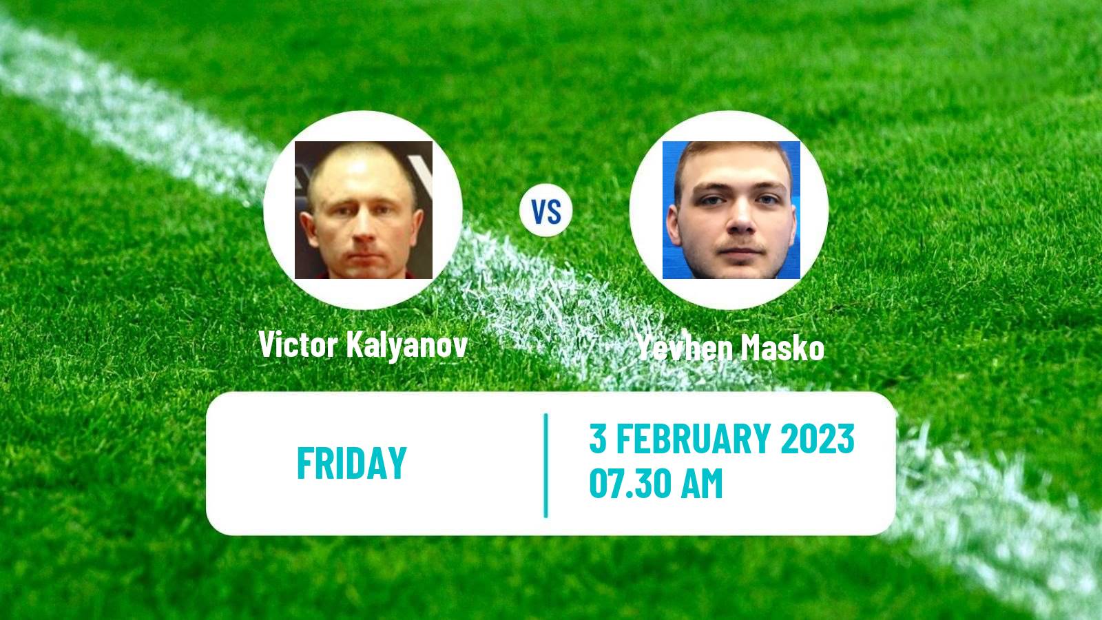 Table tennis Table Tennis Victor Kalyanov - Yevhen Masko