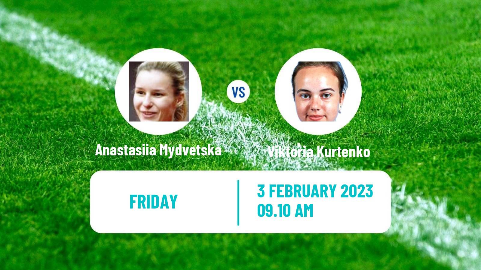 Table tennis Table Tennis Anastasiia Mydvetska - Viktoria Kurtenko