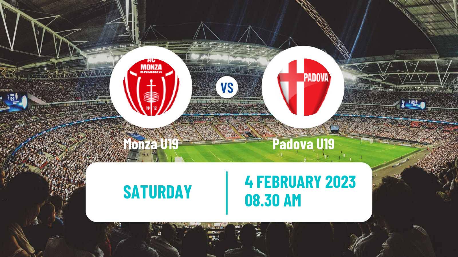 Soccer Italian Primavera 2 Monza U19 - Padova U19