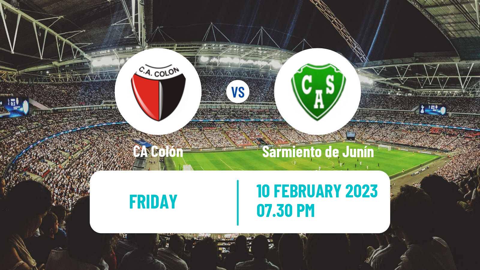 Soccer Argentinian Liga Profesional Colón - Sarmiento de Junín