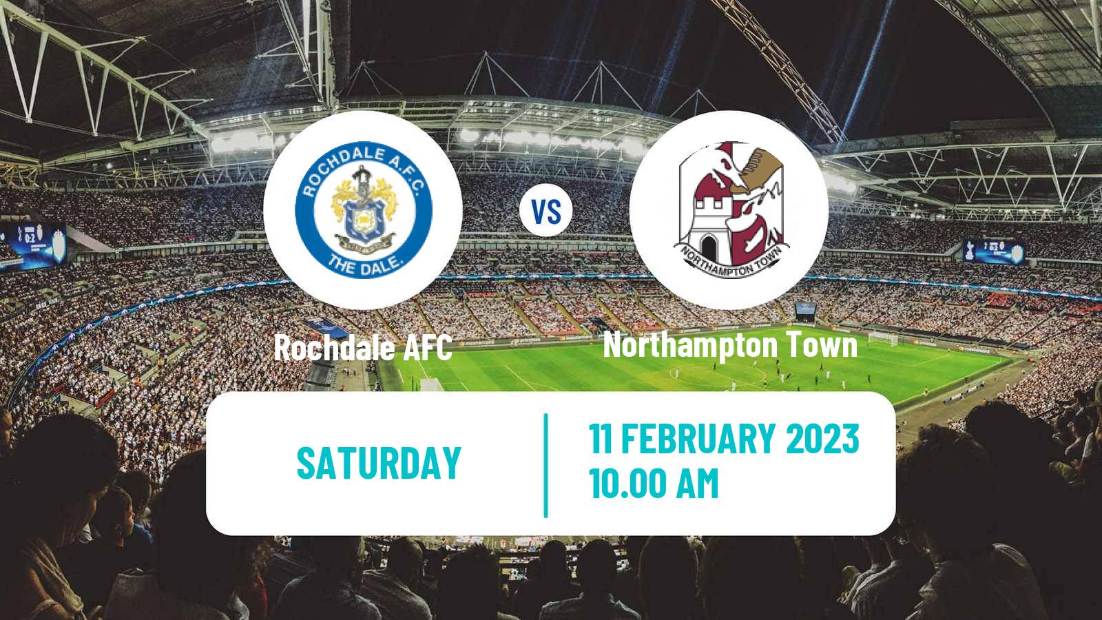 Soccer English League Two Rochdale - Northampton Town