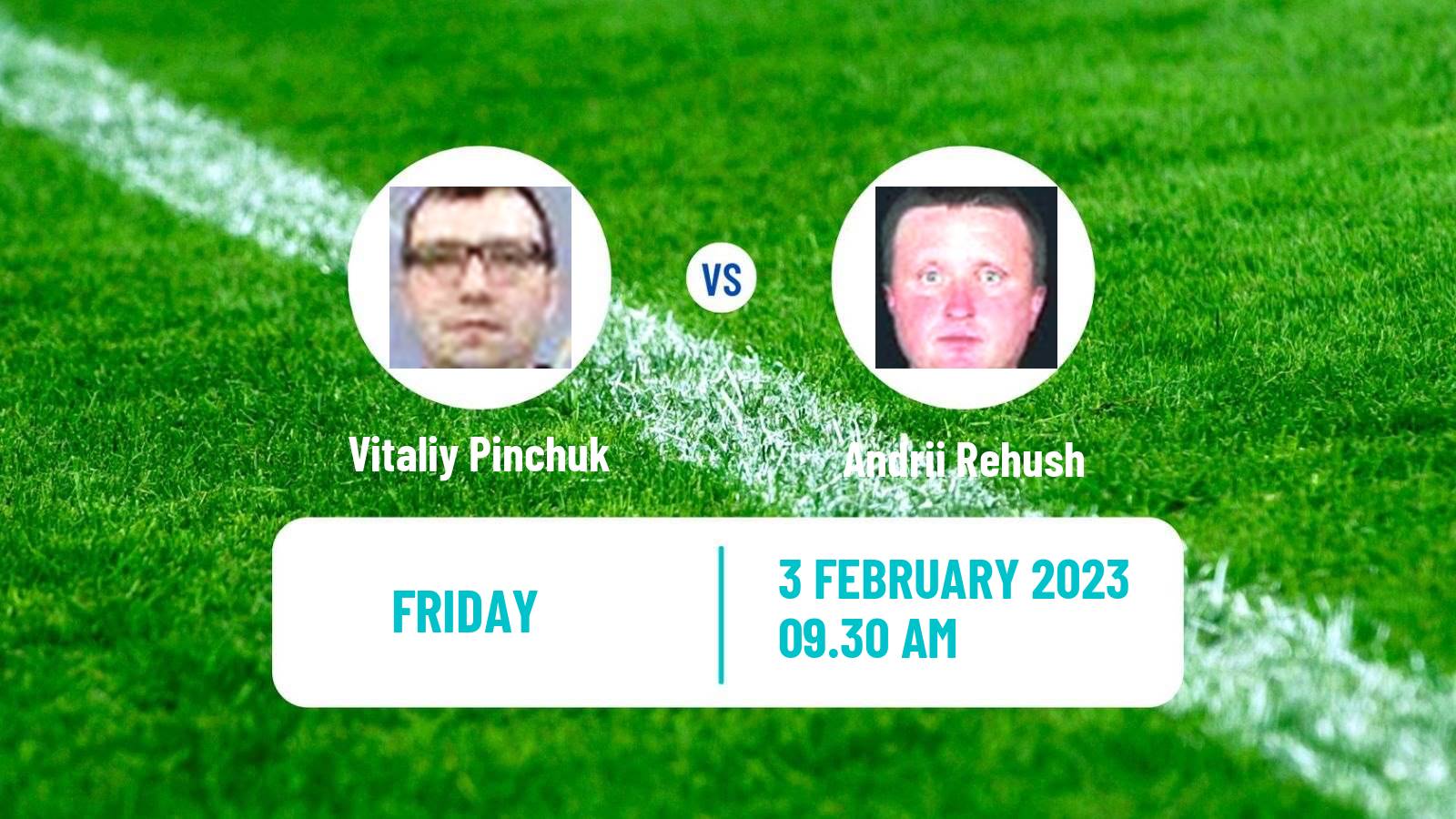 Table tennis Table Tennis Vitaliy Pinchuk - Andrii Rehush