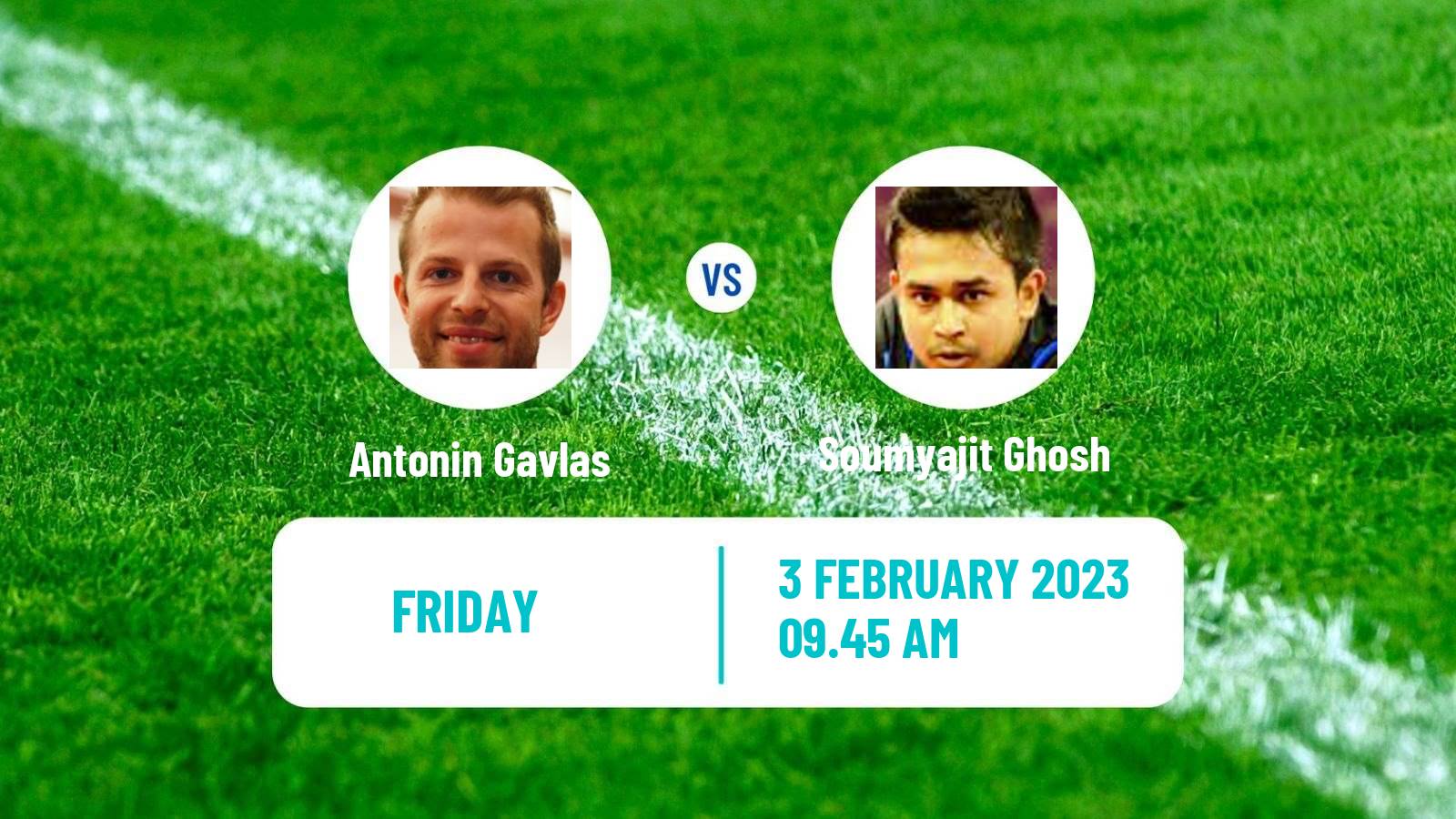 Table tennis Table Tennis Antonin Gavlas - Soumyajit Ghosh