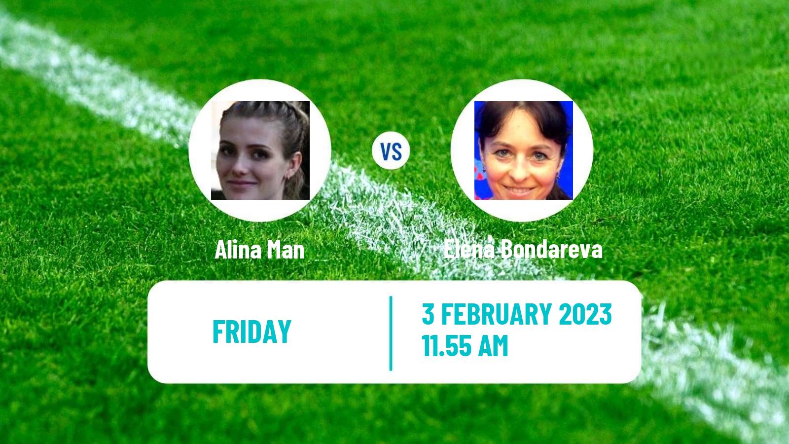 Table tennis Table Tennis Alina Man - Elena Bondareva