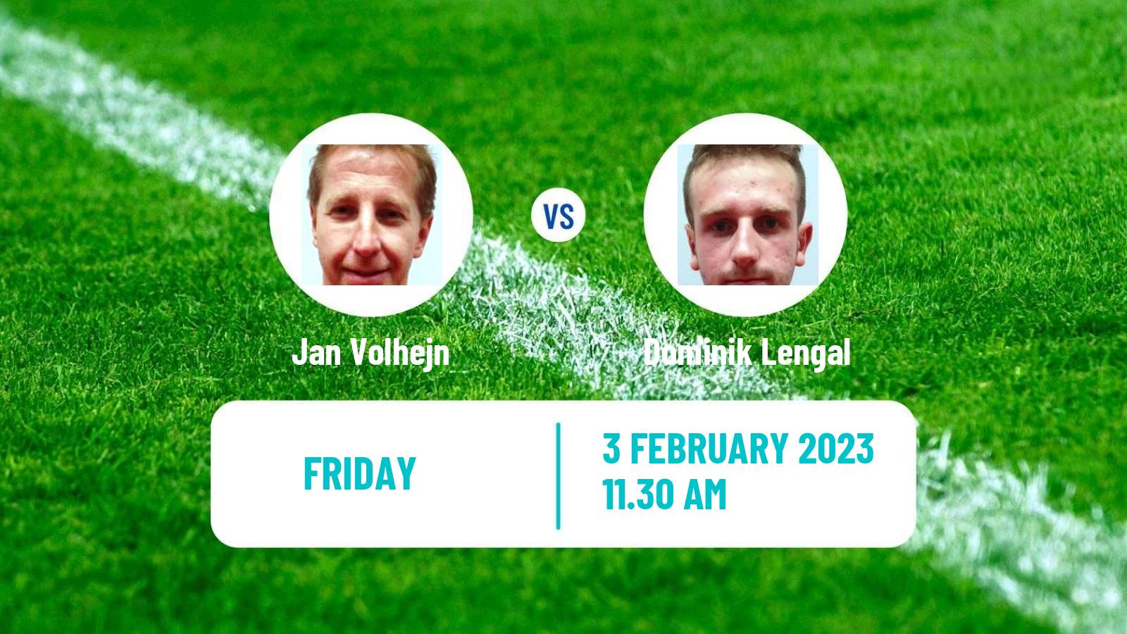 Table tennis Table Tennis Jan Volhejn - Dominik Lengal