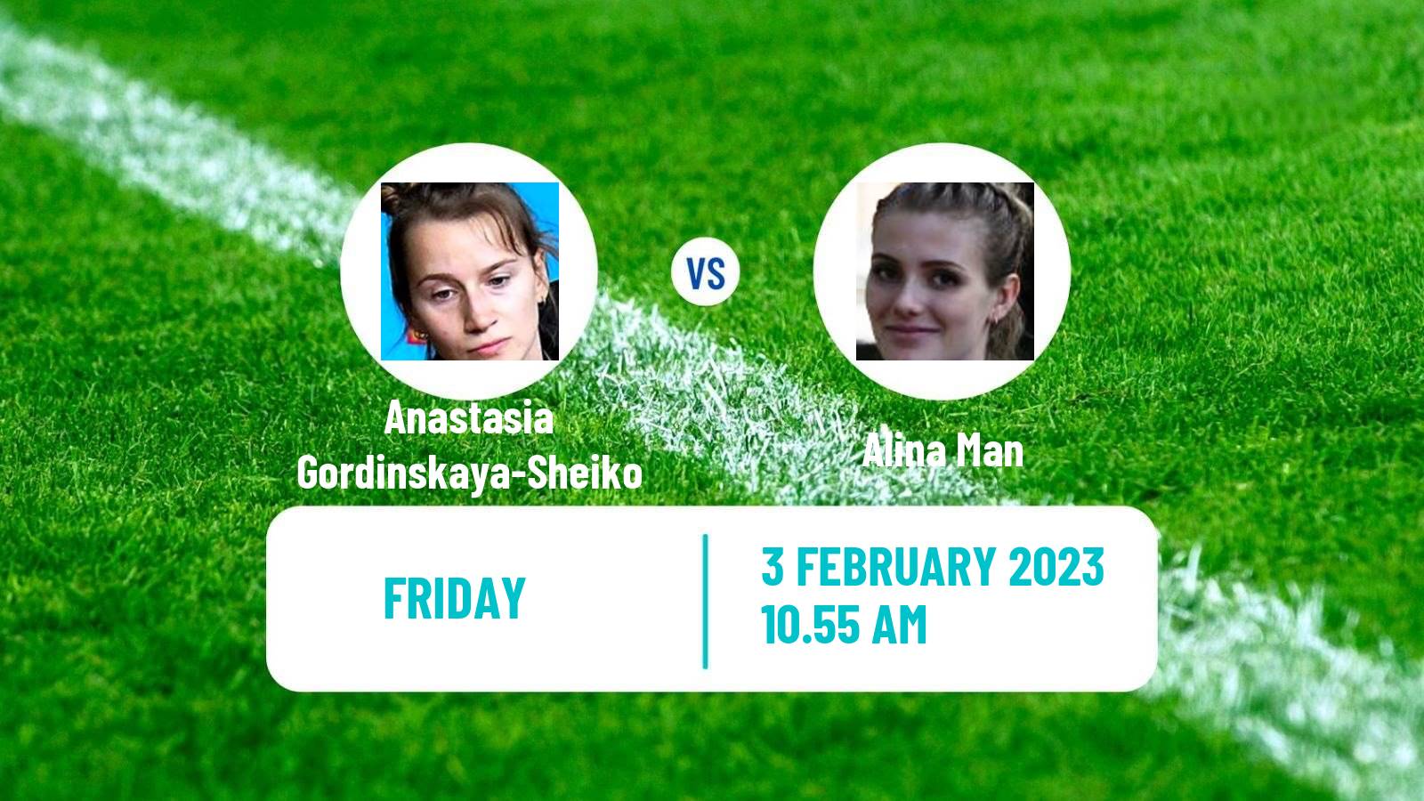Table tennis Table Tennis Anastasia Gordinskaya-Sheiko - Alina Man