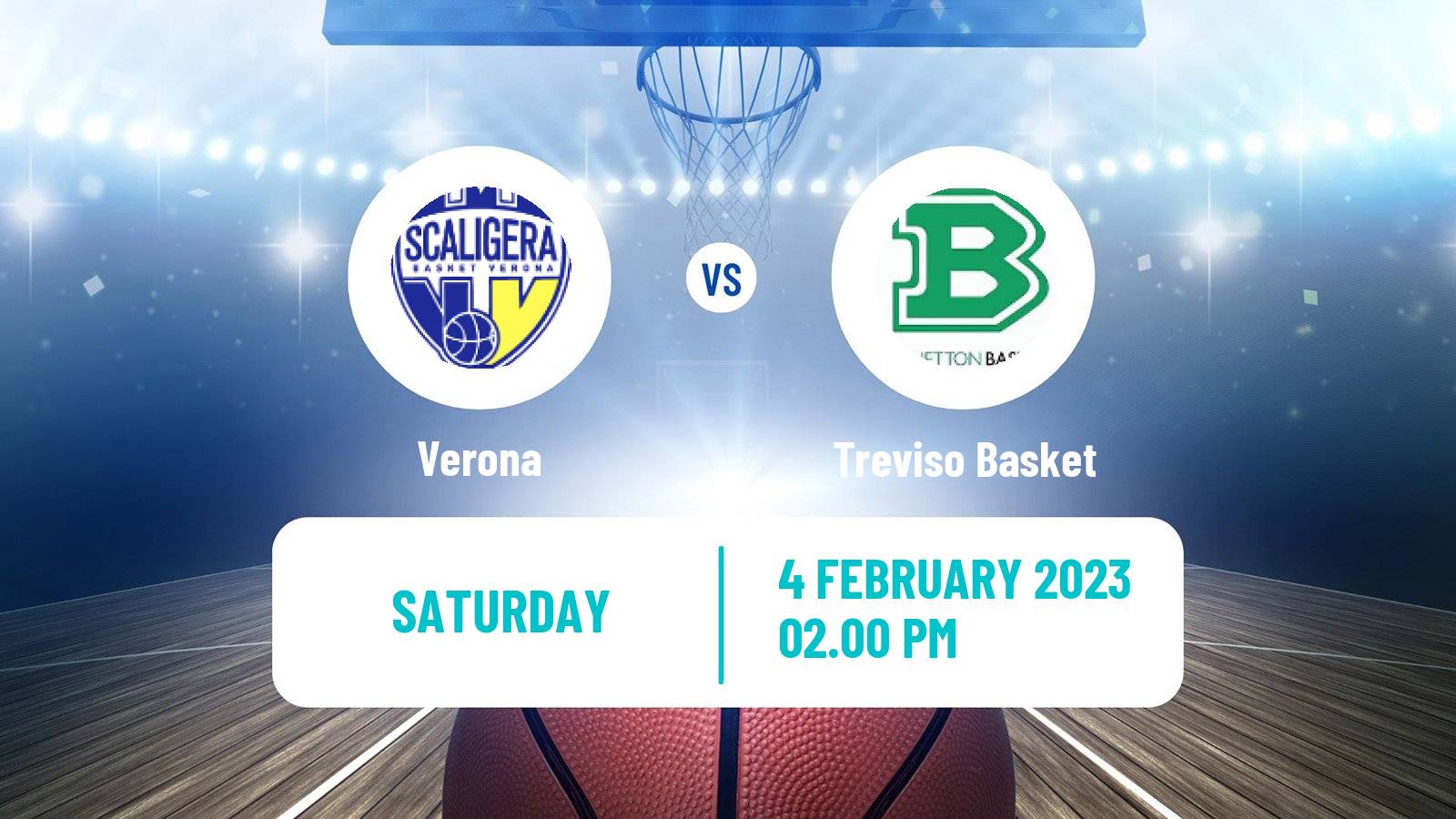 Basketball Italian Lega A Basketball Verona - Treviso Basket