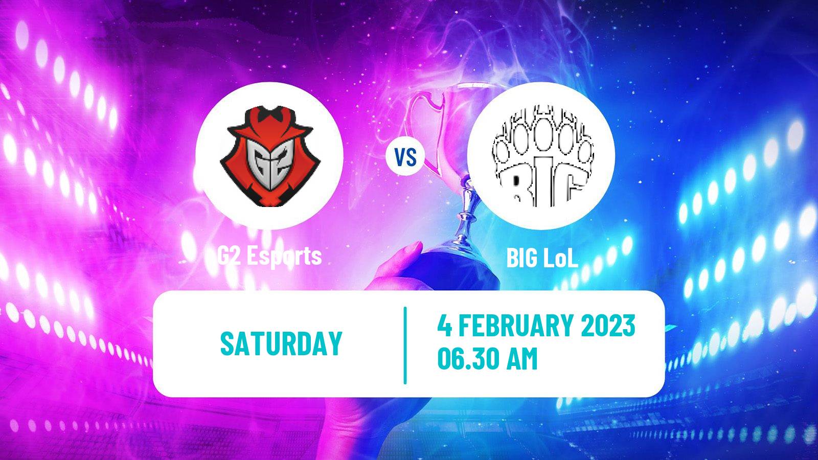 Esports eSports G2 Esports - BIG