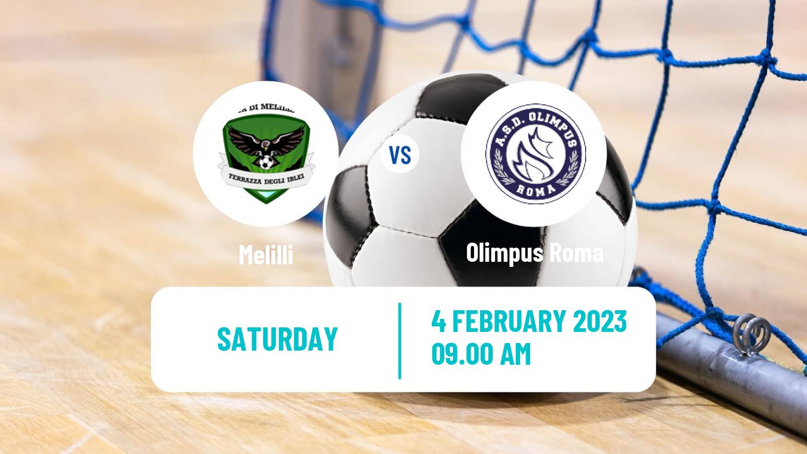Futsal Italian Serie A Futsal Melilli - Roma