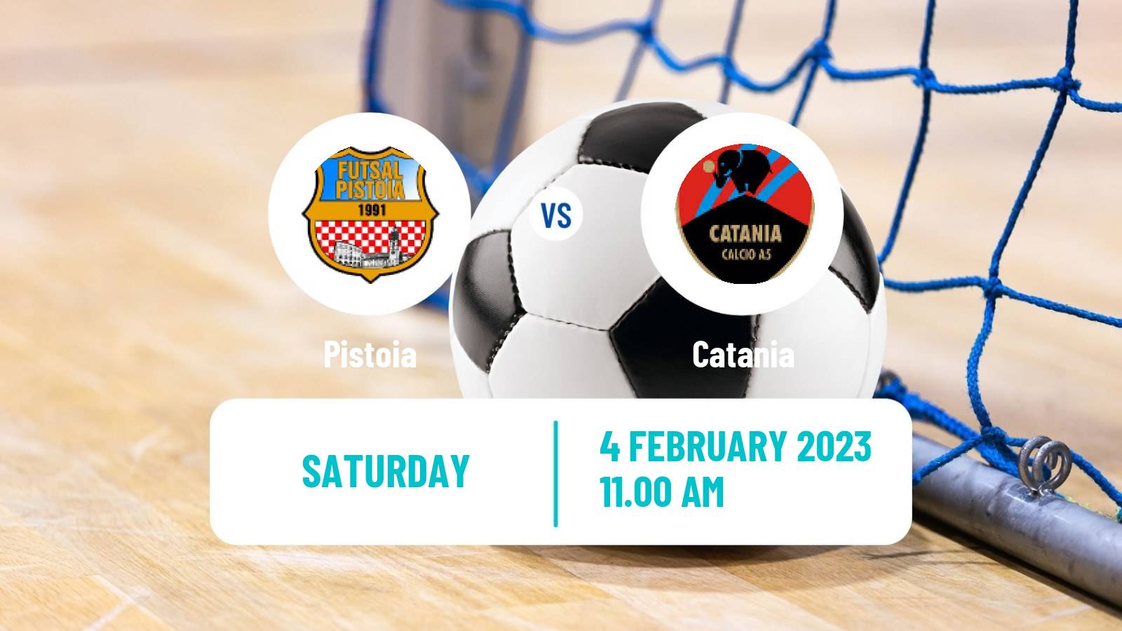 Futsal Italian Serie A Futsal Pistoia - Catania