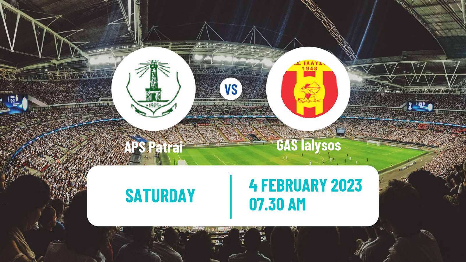 Soccer Greek Gamma Ethniki - Group 4 Patrai - GAS Ialysos
