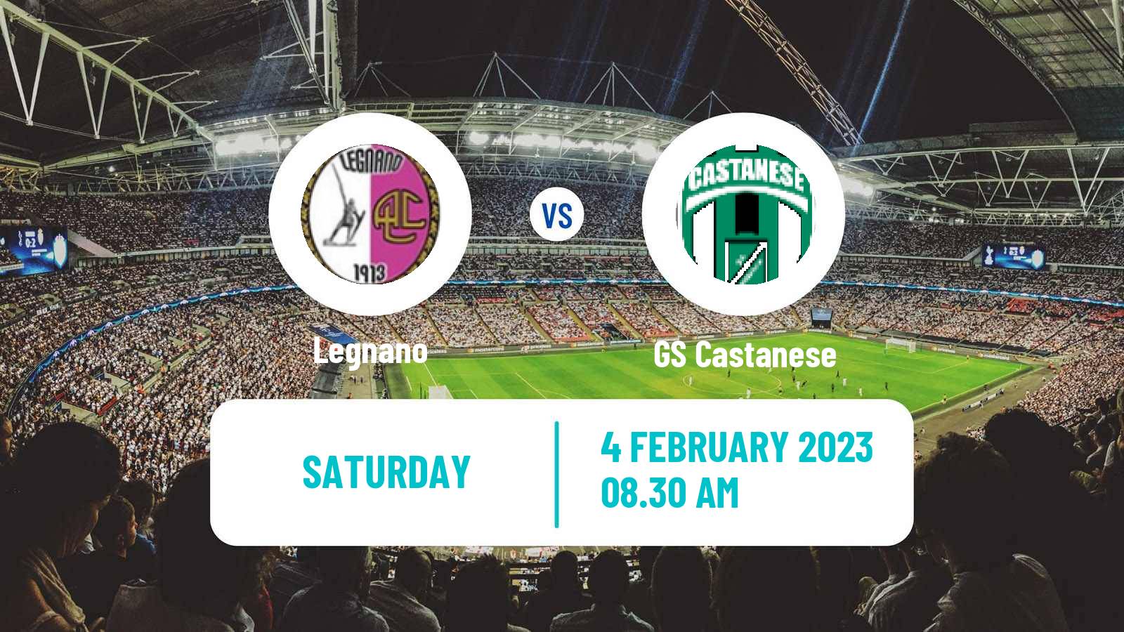 Soccer Italian Serie D - Group A Legnano - Castanese