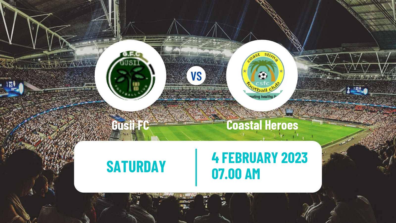 Soccer Kenyan Super League Gusii - Coastal Heroes