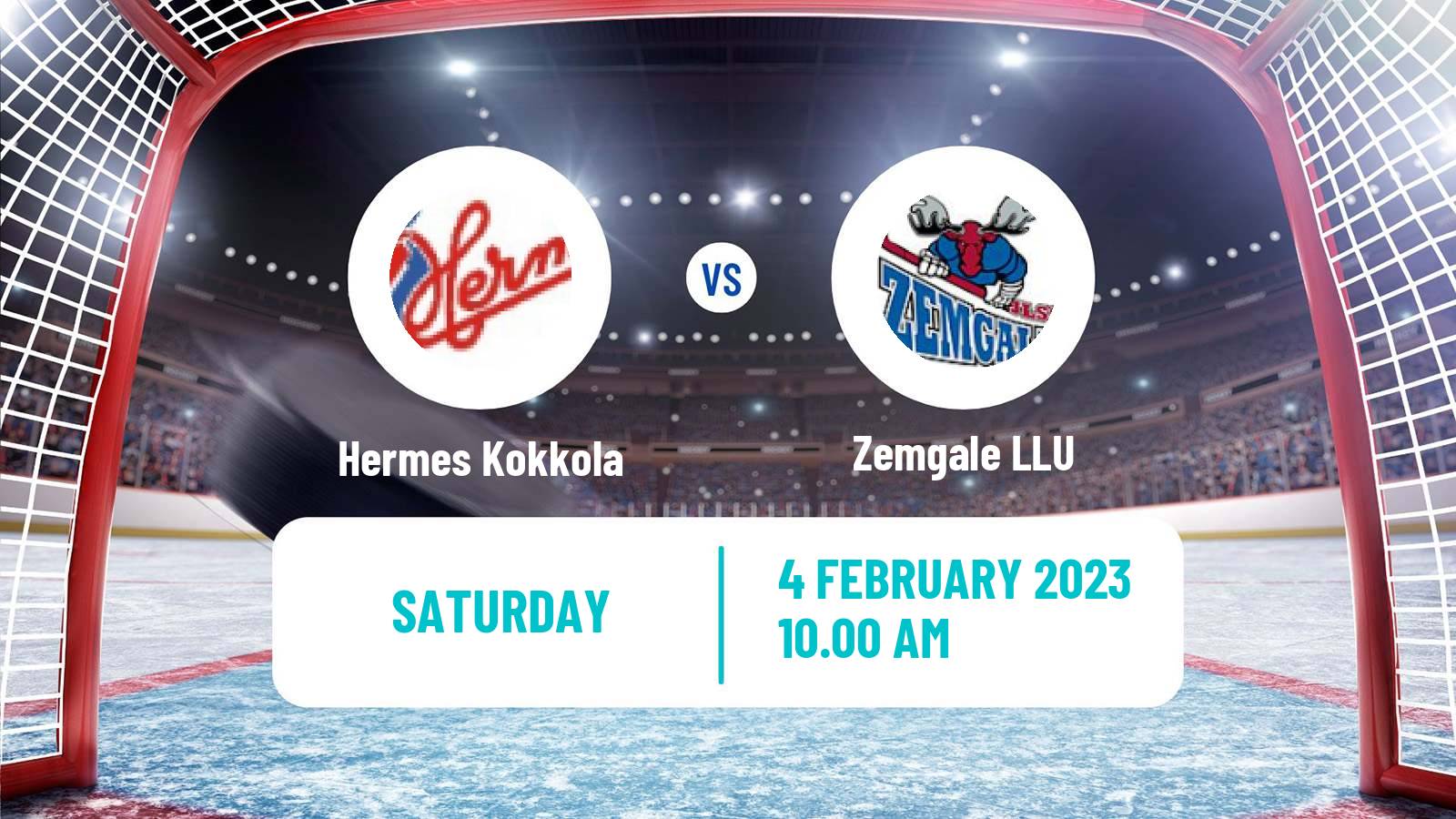 Hockey Finnish Mestis Hermes Kokkola - Zemgale LLU