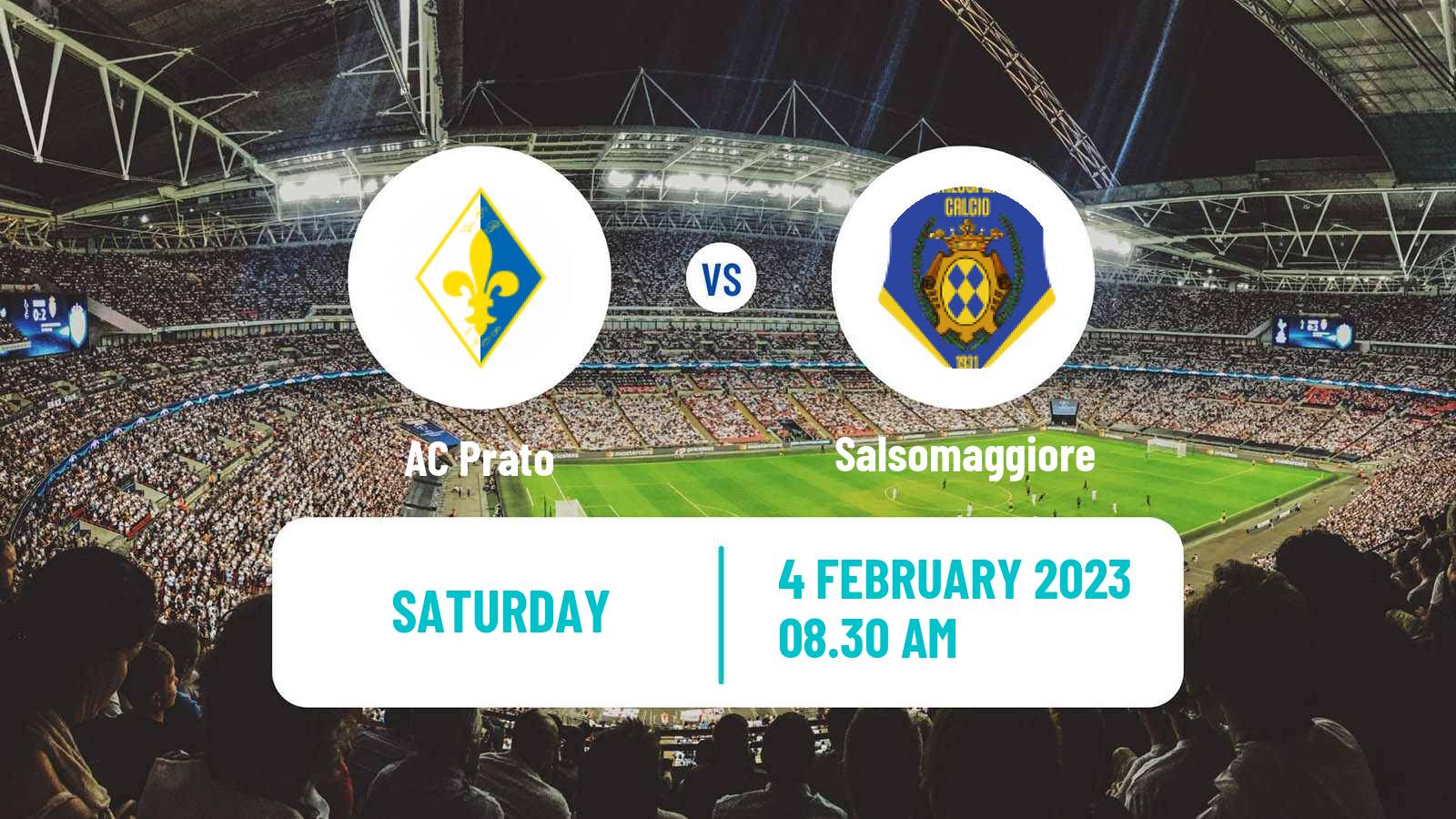 Soccer Italian Serie D - Group D Prato - Salsomaggiore
