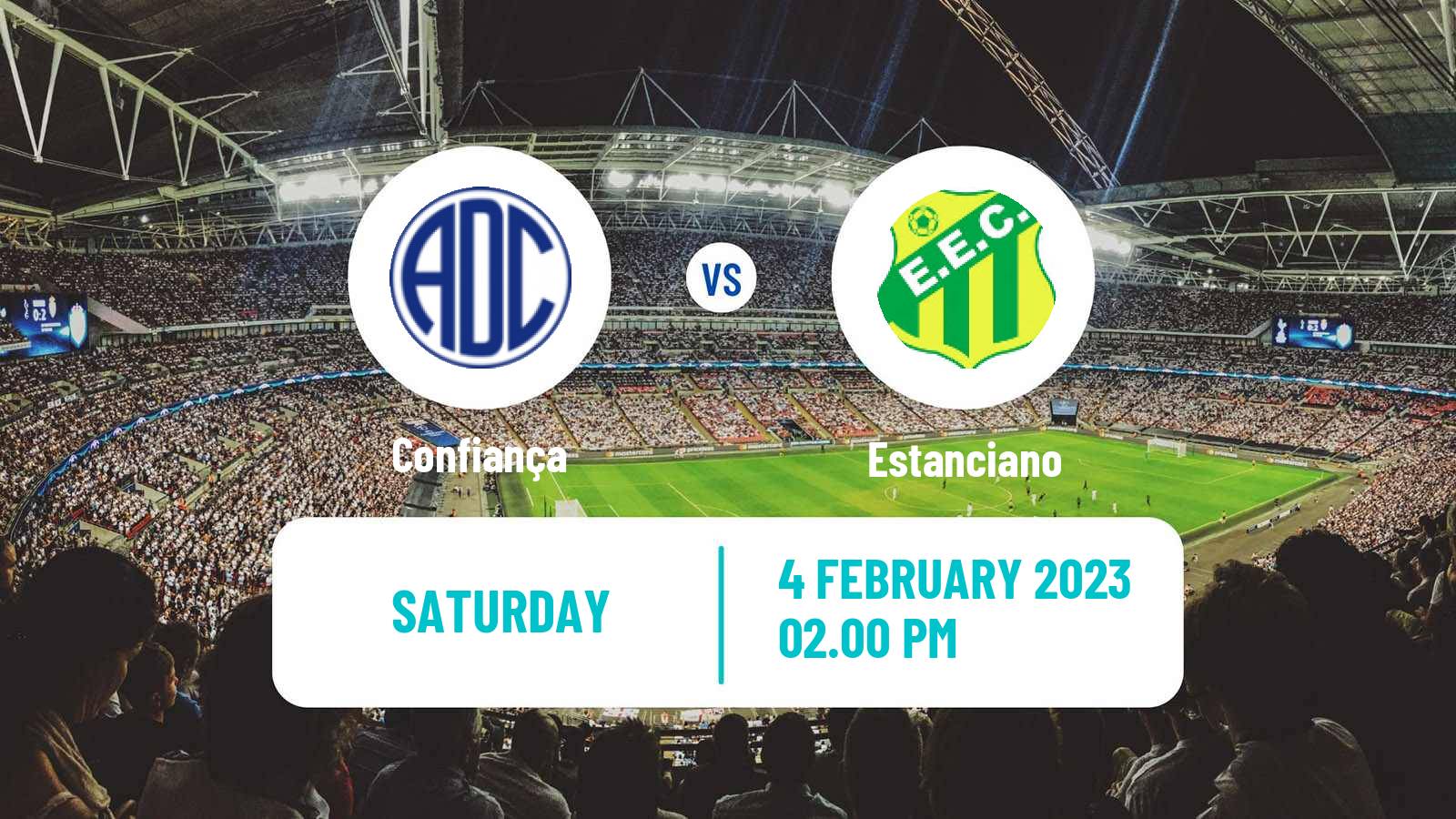 Soccer Brazilian Campeonato Sergipano Confiança - Estanciano