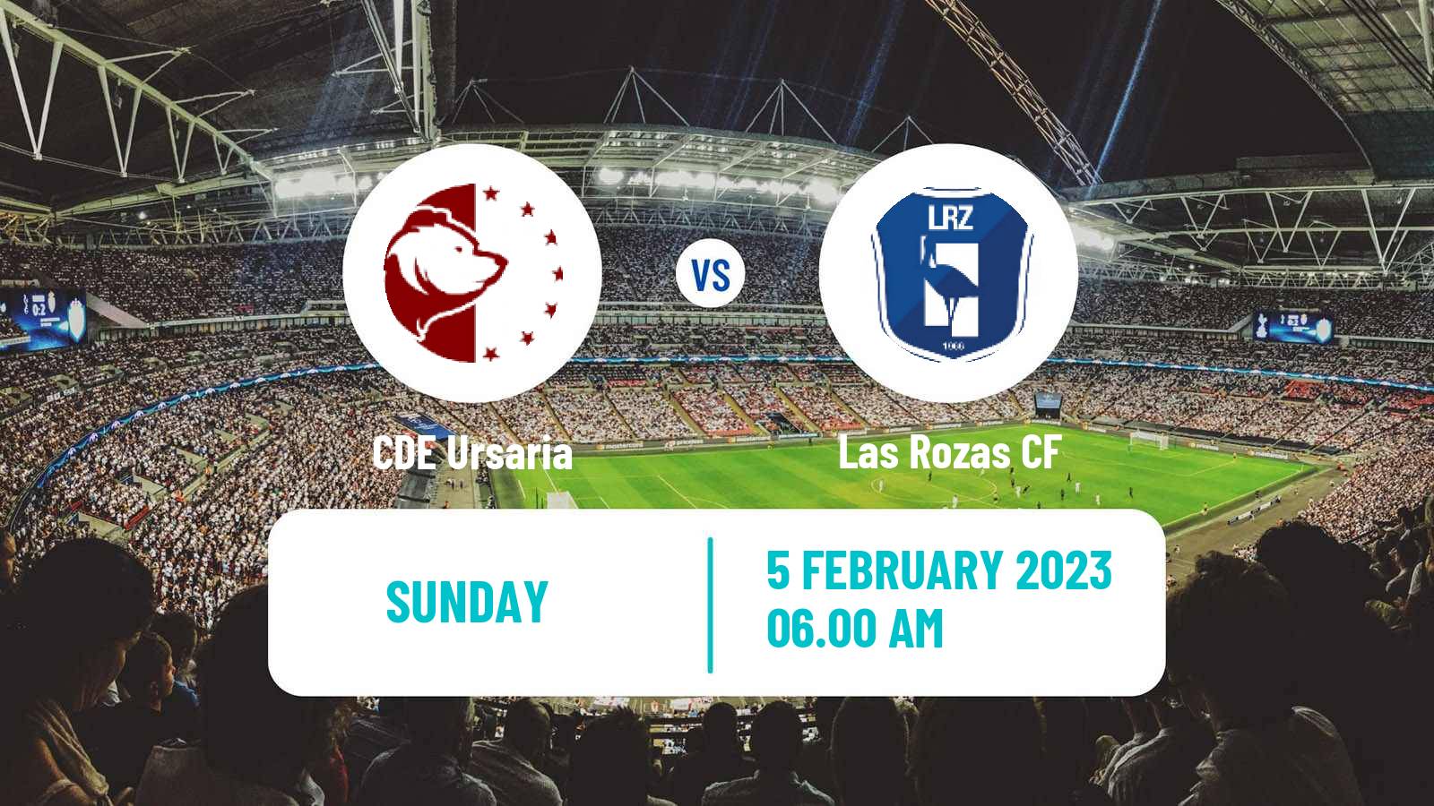Soccer Spanish Tercera RFEF - Group 7 Ursaria - Las Rozas