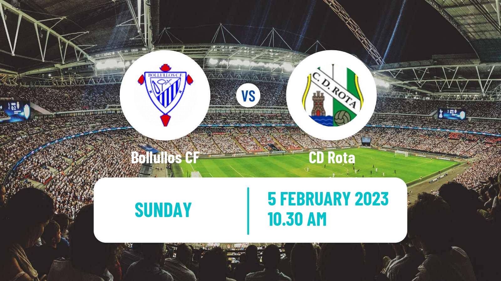 Soccer Spanish Tercera RFEF - Group 10 Bollullos - Rota