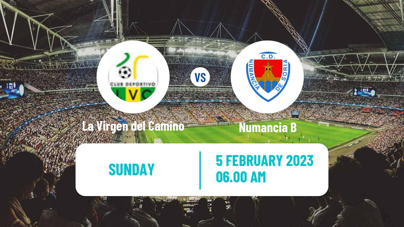 Soccer Spanish Tercera RFEF - Group 8 La Virgen del Camino - Numancia B