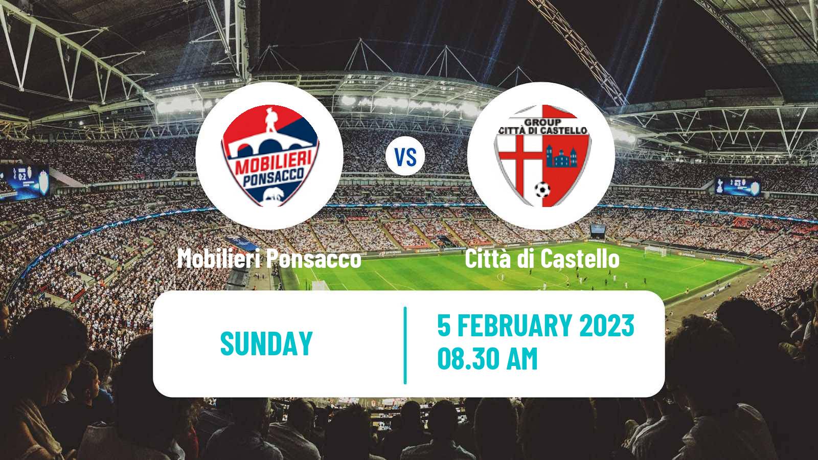 Soccer Italian Serie D - Group E Mobilieri Ponsacco - Città di Castello