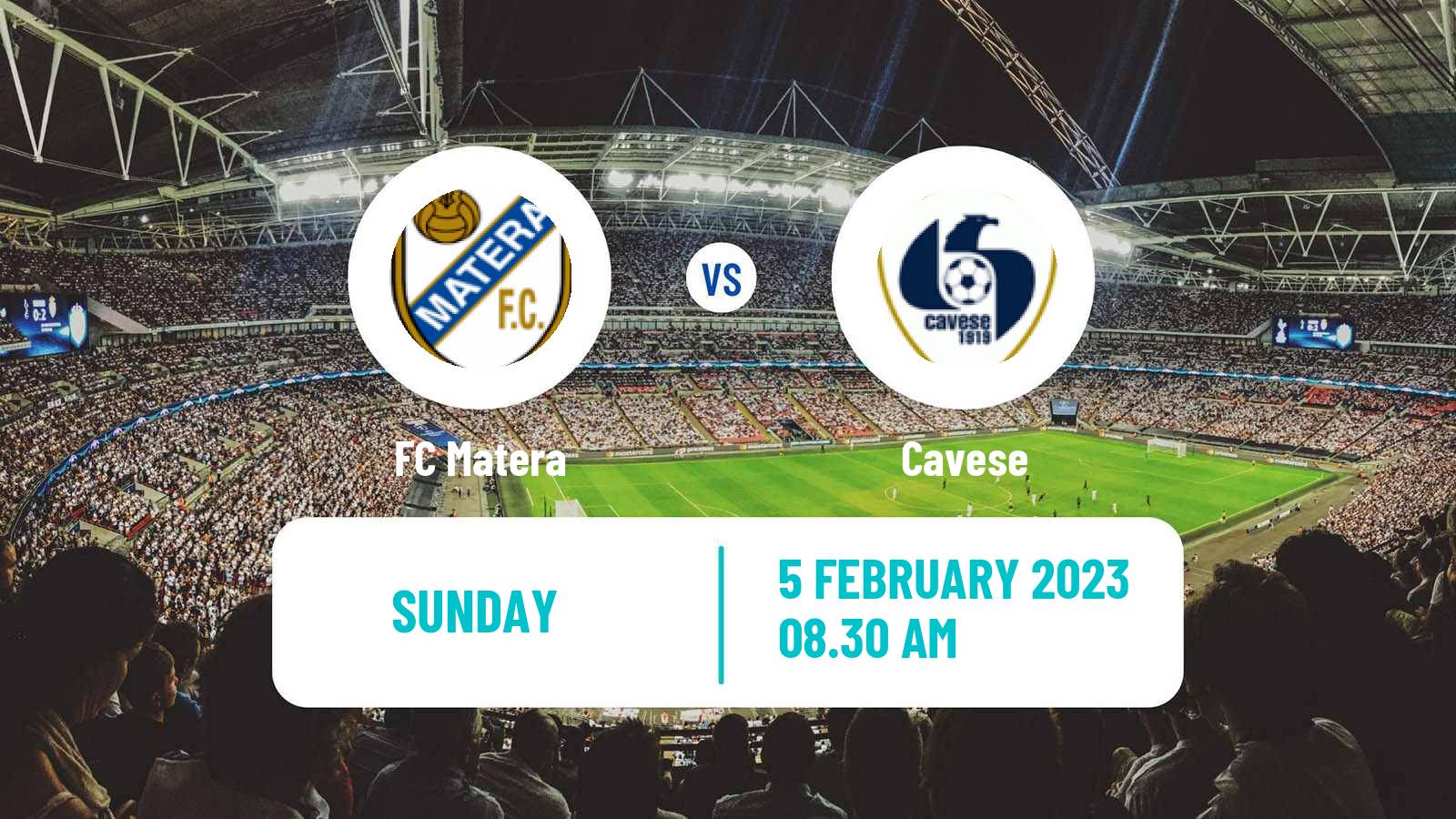 Soccer Italian Serie D - Group H Matera - Cavese