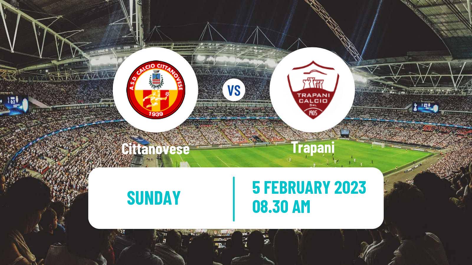 Soccer Italian Serie D - Group I Cittanovese - Trapani