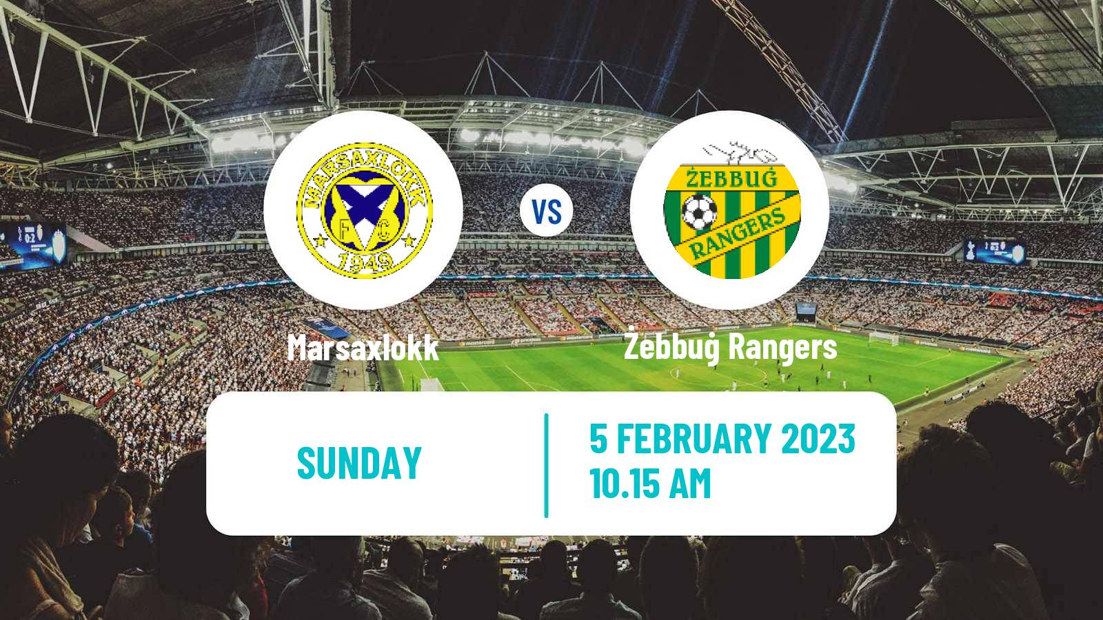 Soccer Maltese Premier League Marsaxlokk - Żebbuġ Rangers