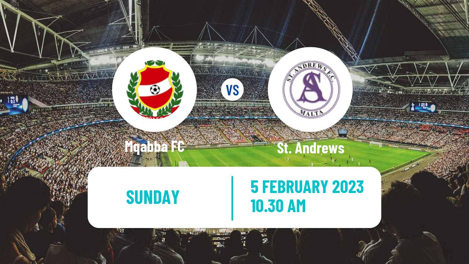 Soccer Maltese Challenge League Mqabba - St. Andrews