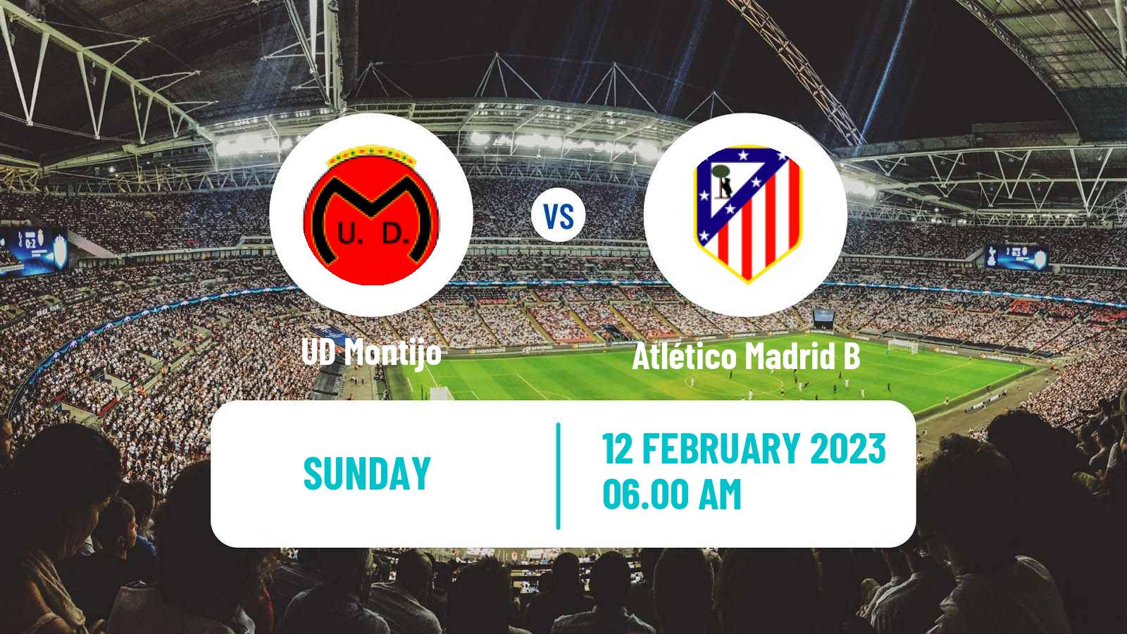 Soccer Spanish Segunda RFEF - Group 5 Montijo - Atlético Madrid B