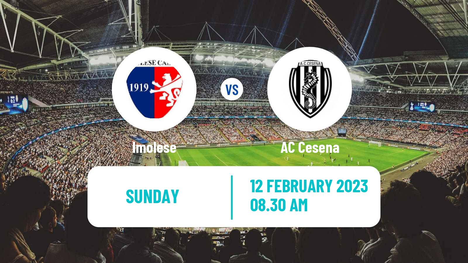 Soccer Italian Serie C Group B Imolese - Cesena