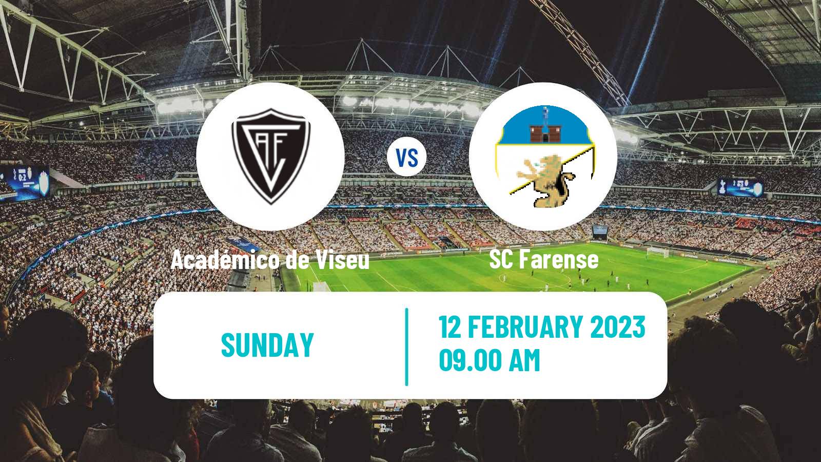 Soccer Portuguese Liga 2 Académico de Viseu - Farense