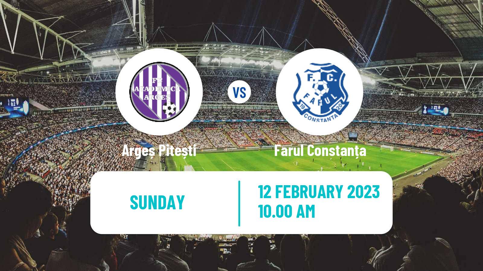 Football Romanian Liga 1 Argeș Pitești - Farul Constanța