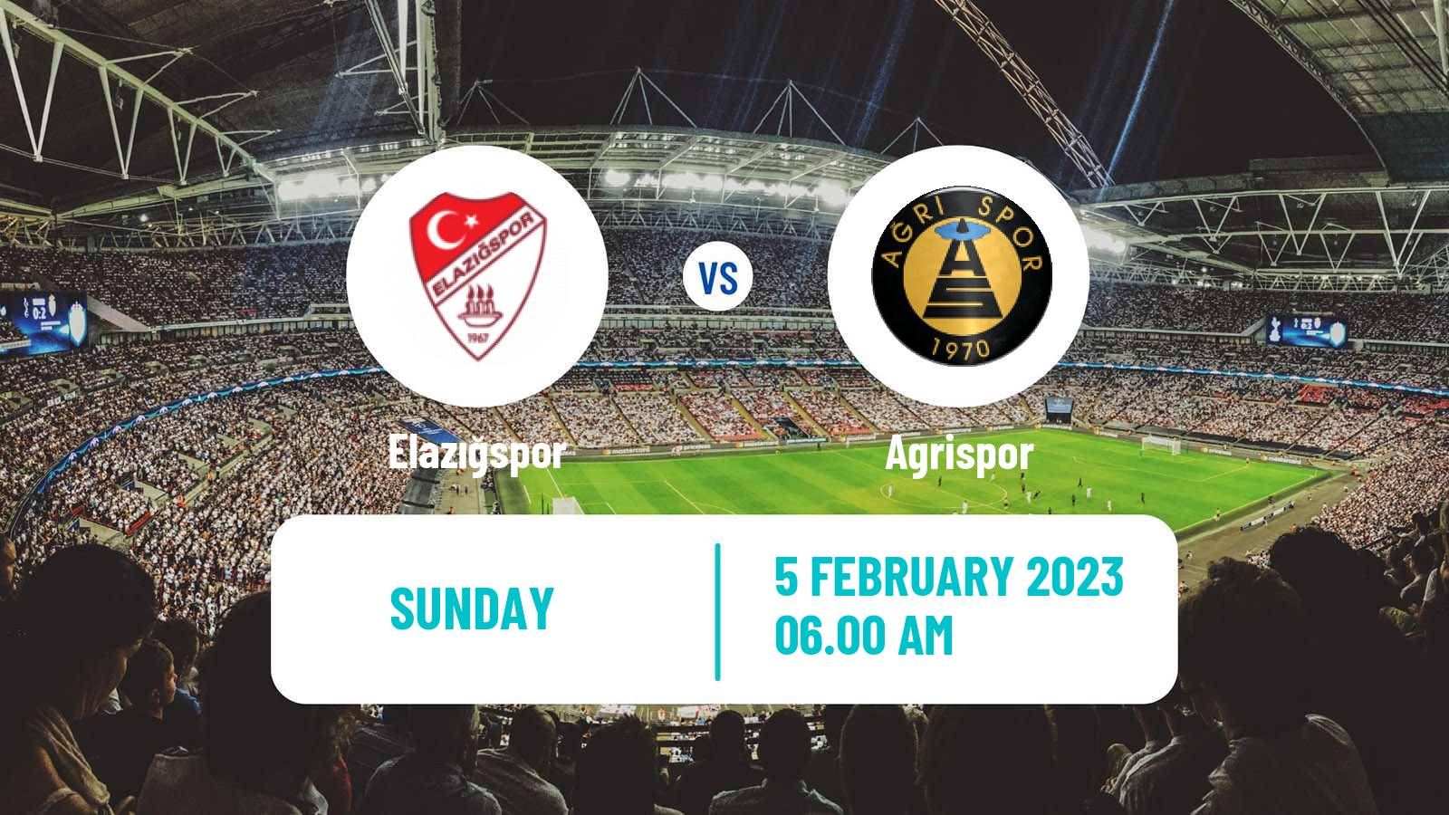 Soccer Turkish 3 Lig Group 1 Elazığspor - Agrispor