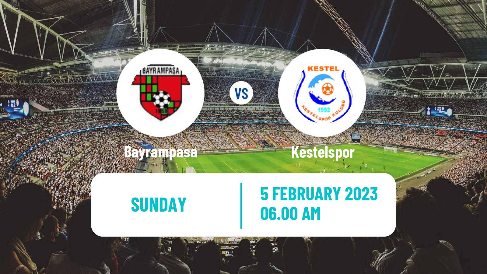 Soccer Turkish 3 Lig Group 2 Bayrampasa - Kestelspor