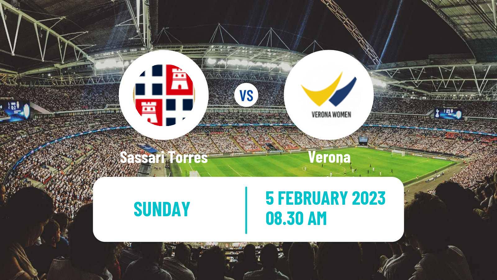 Soccer Italian Serie B Women Sassari Torres - Verona