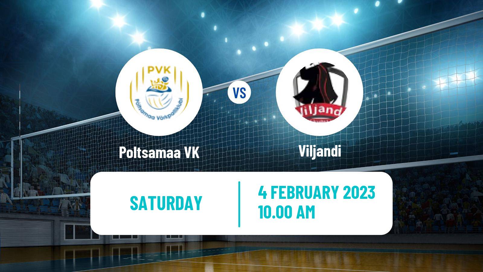 Volleyball Estonian Esiliiga Volleyball Poltsamaa - Viljandi