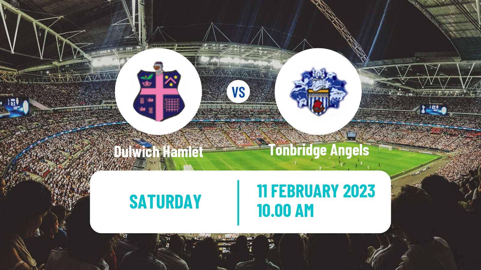 Soccer English National League South Dulwich Hamlet - Tonbridge Angels