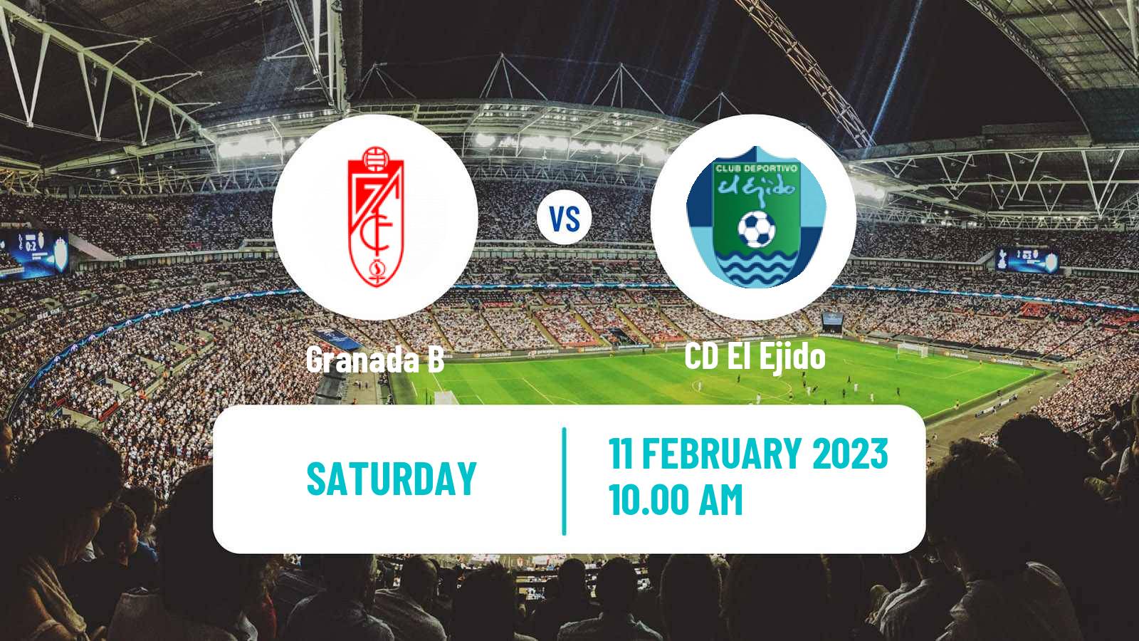 Soccer Spanish Segunda RFEF - Group 4 Granada B - El Ejido