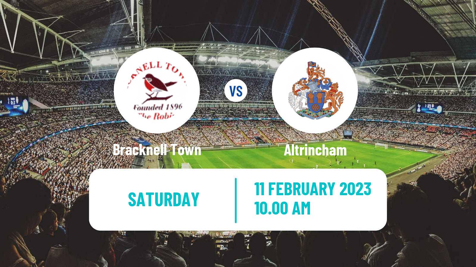 Soccer English FA Trophy Bracknell Town - Altrincham