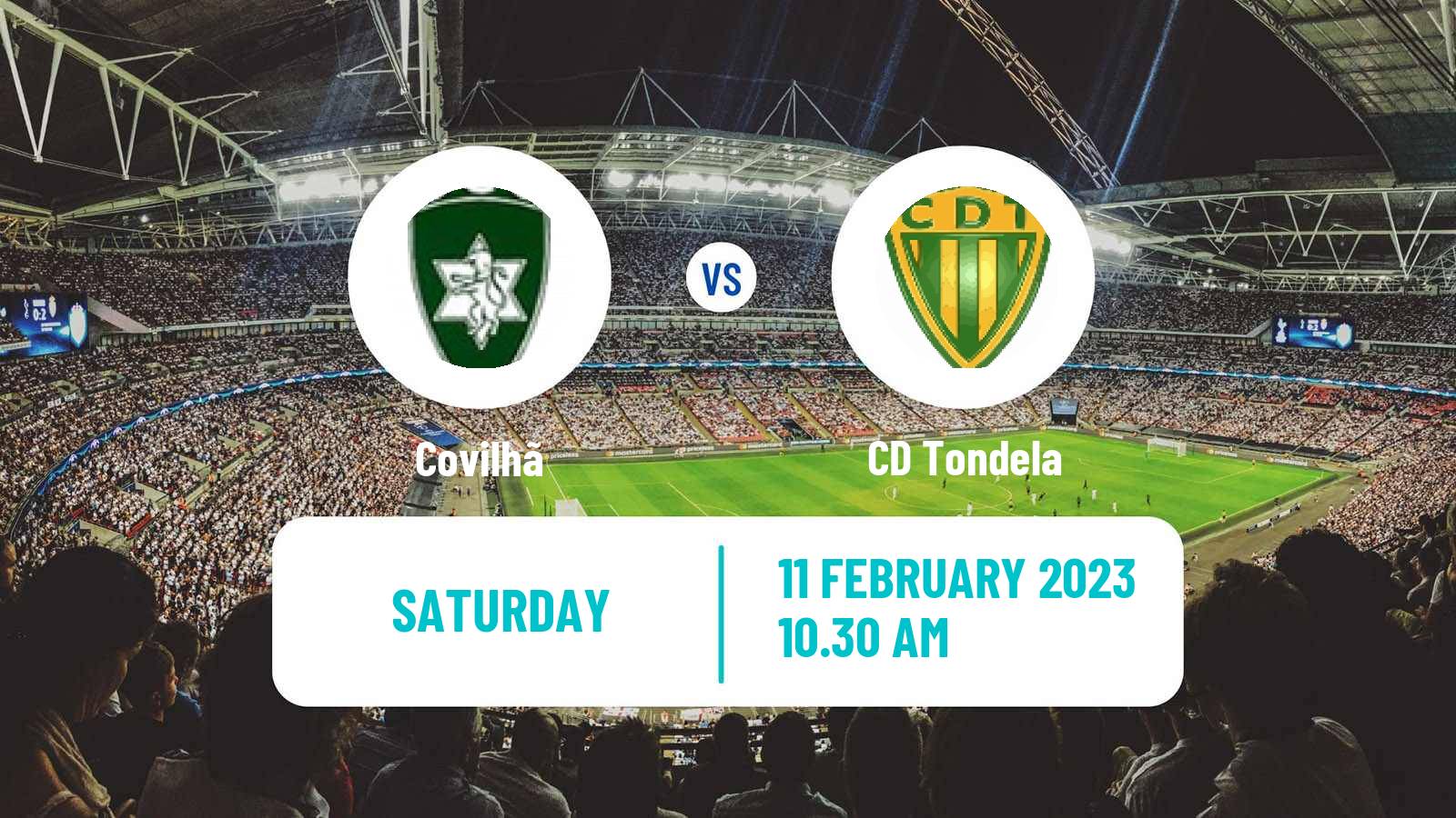 Soccer Portuguese Liga 2 Covilhã - Tondela