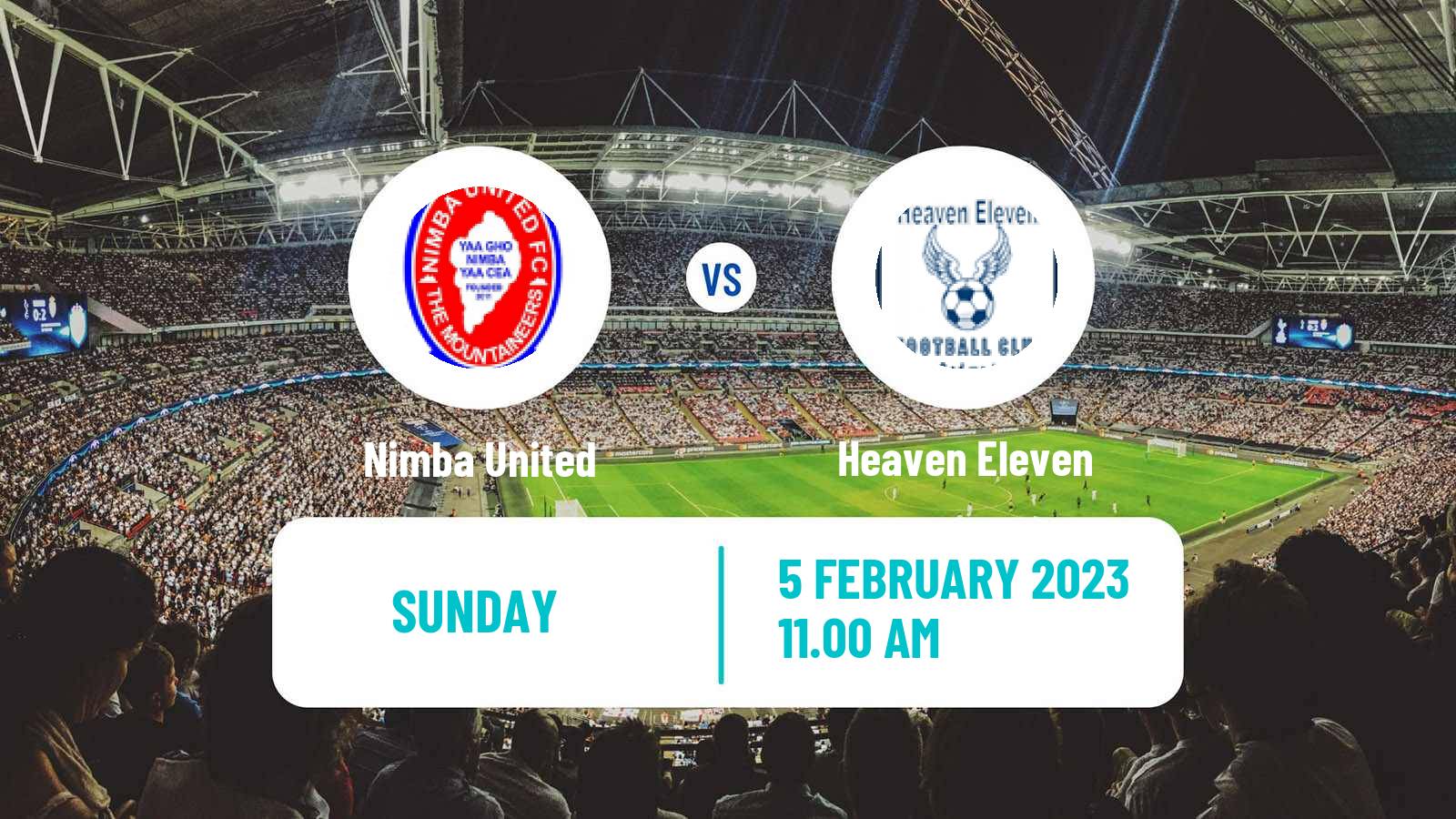 Football Liberian First Division Nimba United - Heaven Eleven