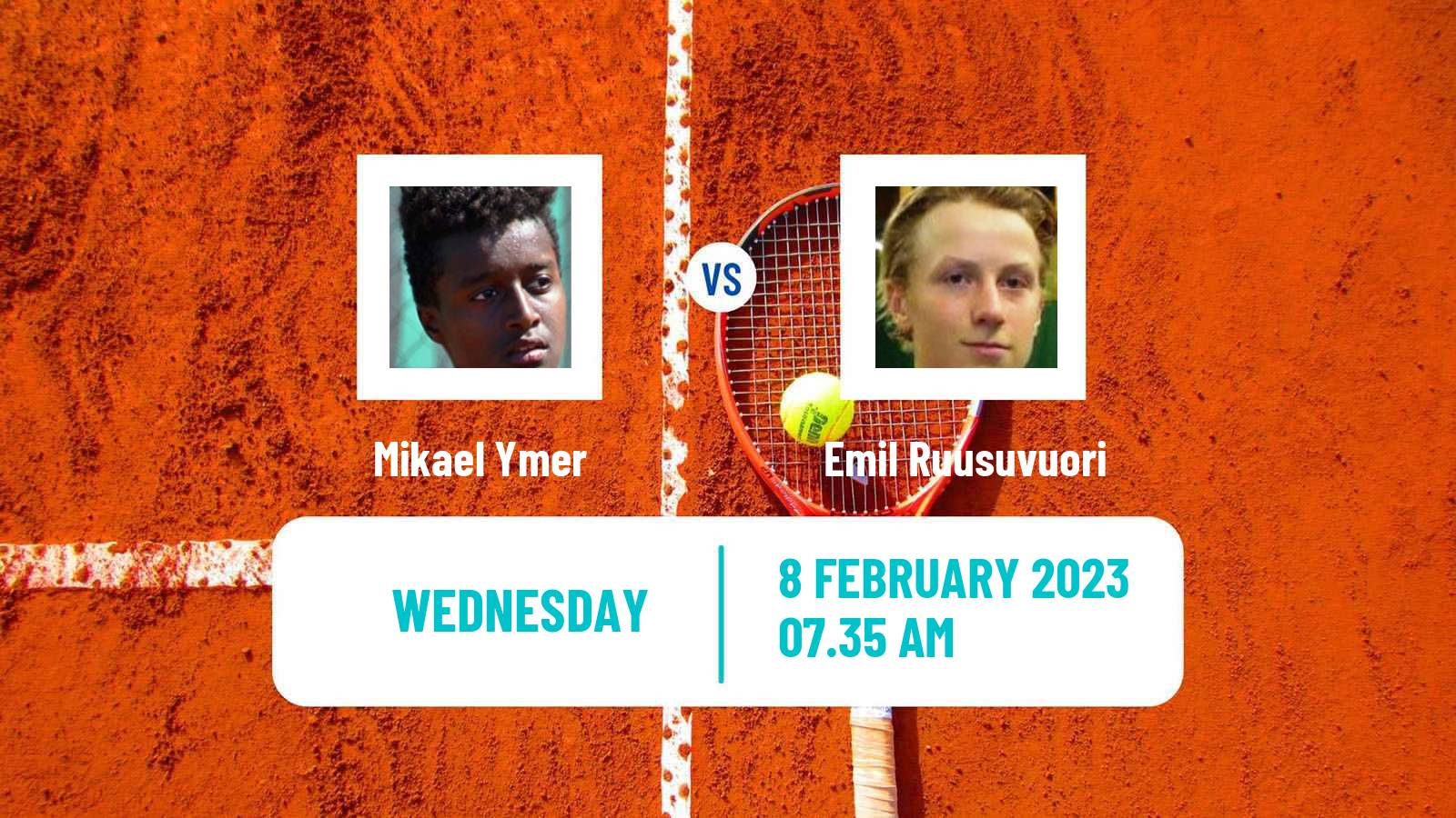 Tennis ATP Montpellier Mikael Ymer - Emil Ruusuvuori